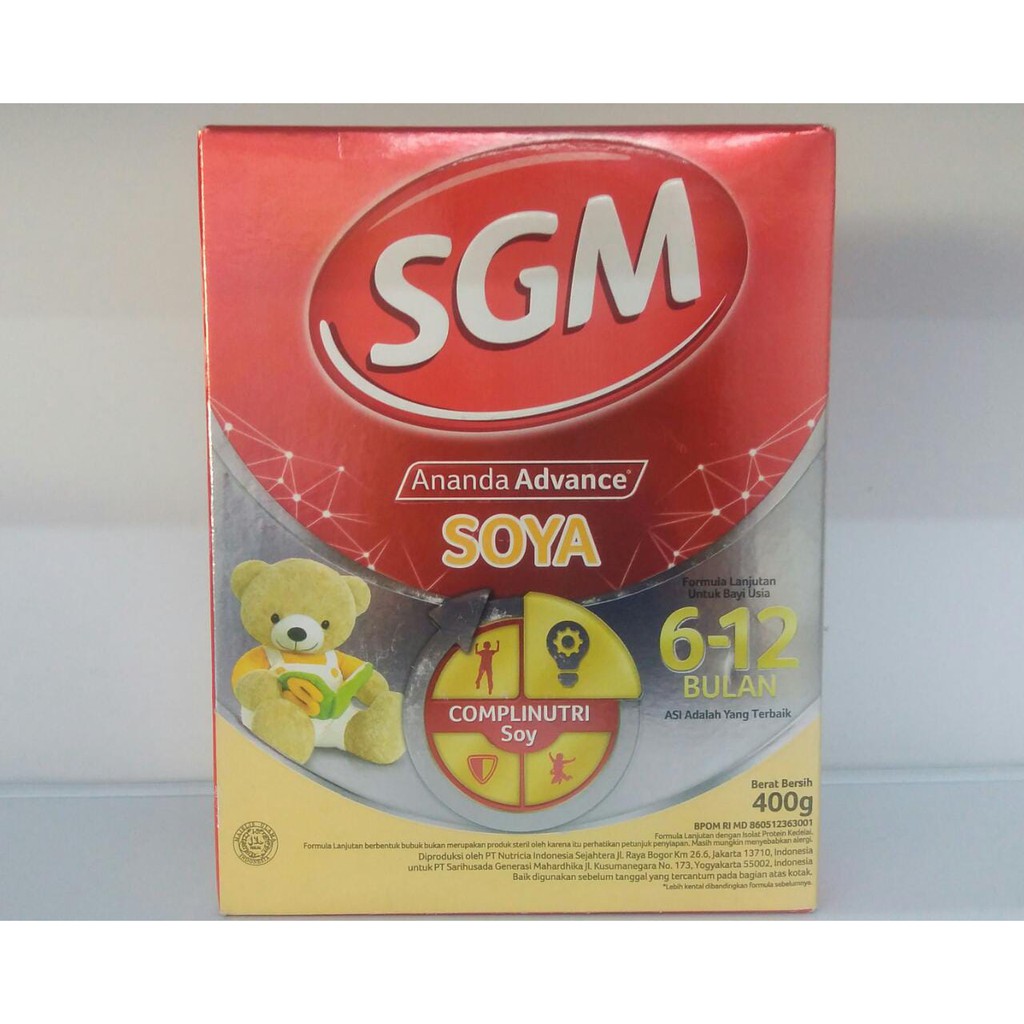 SGM SOYA 2 400 GRAM 6-12 BULAN