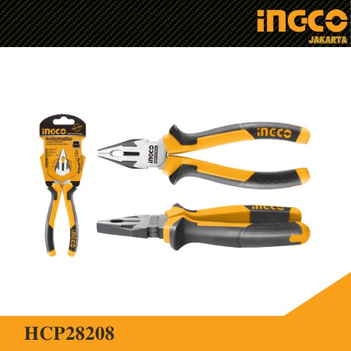 Tang Kombinasi 8&quot; Industrial Combination Pliers INGCO HCP28208 Buaya