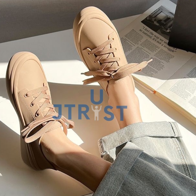 Sepatu Fashion Wanita Casual Sepatu Kets Korea 1901 Shoes Women Sepatu Jelly-3