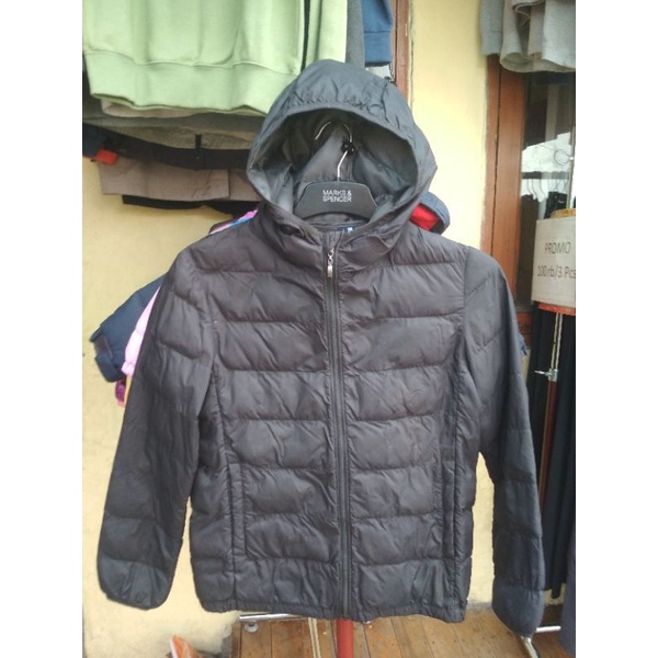 Jaket Ultralight Anak uniqlo kids second