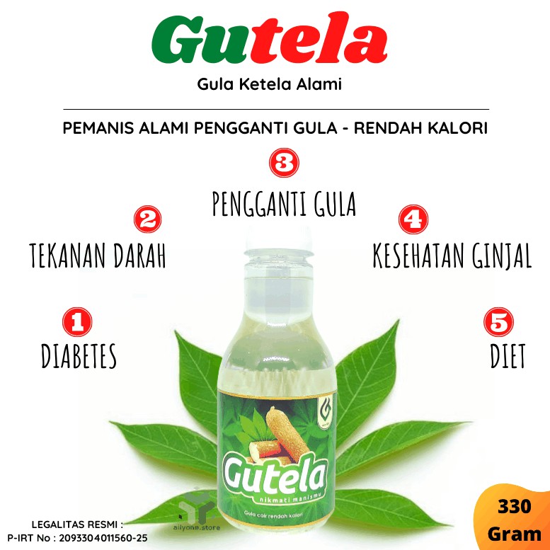 

Gula Diet Singkong Murni Rendah Kalori Cair Pengganti Gula Pasir Untuk Diabetes