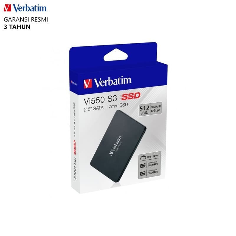 SSD Verbatim Vi550 512GB S3 - SATA III