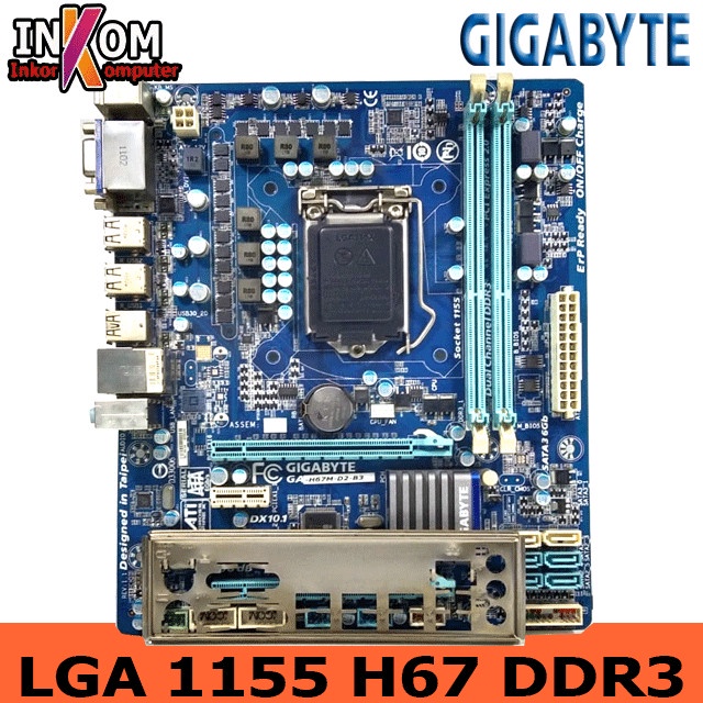 Motherboard Mainboard Mobo H67 Socket 1155 Intel H67 Gigabyte