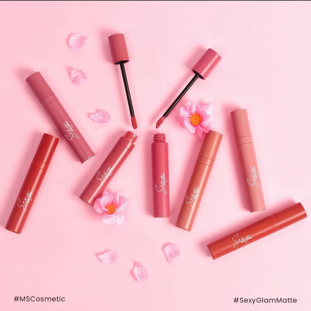 SEXY GLAMMATE MS GLOW TERMURAH/MS COSMETIC/ LIPSTICK MS GLOW/ LIPMATTE MS GLOW