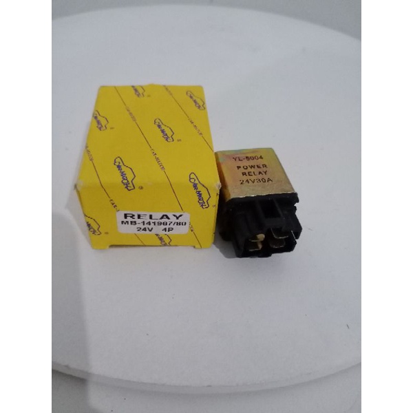 Cuci Gudang Rellay / Relay Power FE111 / PS100 24V K4 No Part MB141967/80