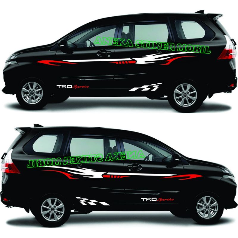 stiker cutting stiker mobil Avanza Xenia Daihatsu stiker keren