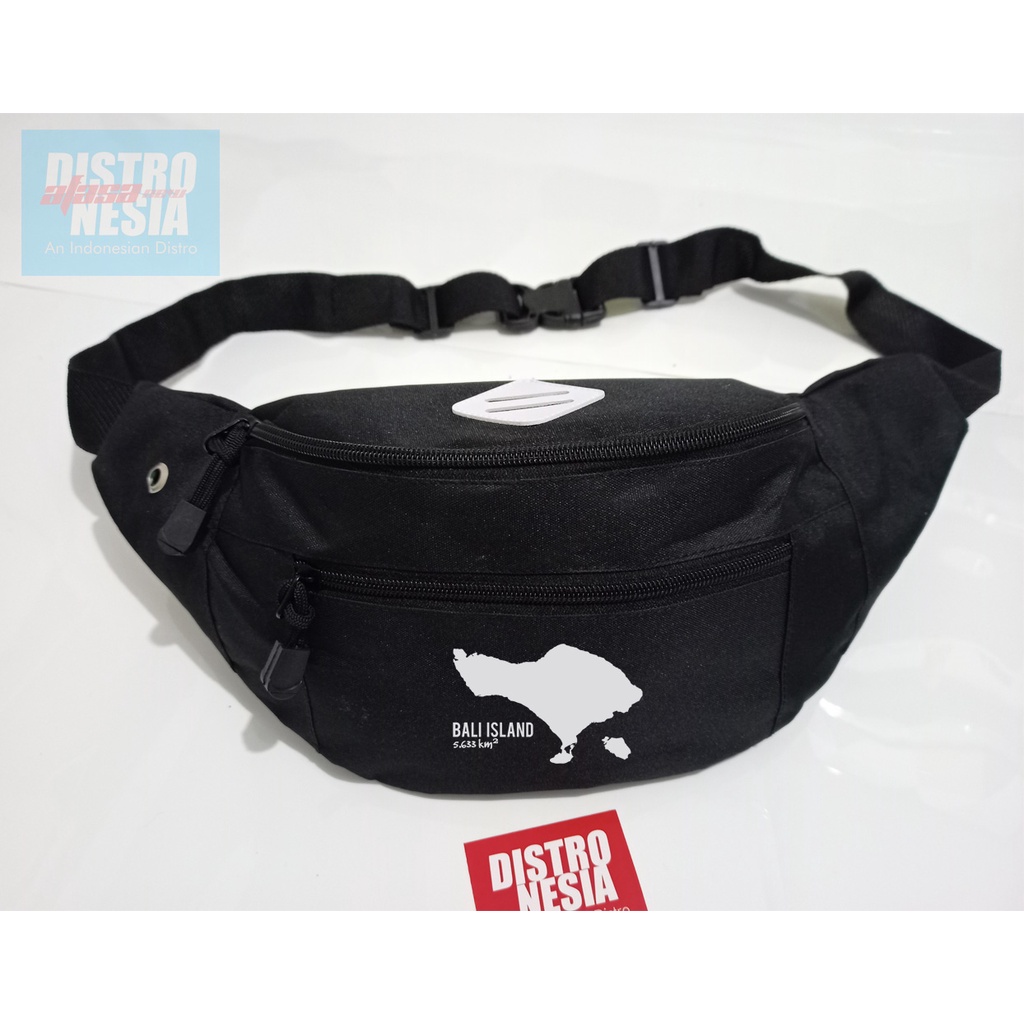TAS SELEMPANG PRIA PULAU BALI INDONESIA WAISTBAG TAS PINGGANG BALI