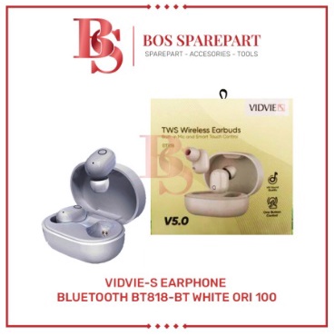 VIDVIE-S EARPHONE BLUETOOTH BT818-BT ORIGINAL 100