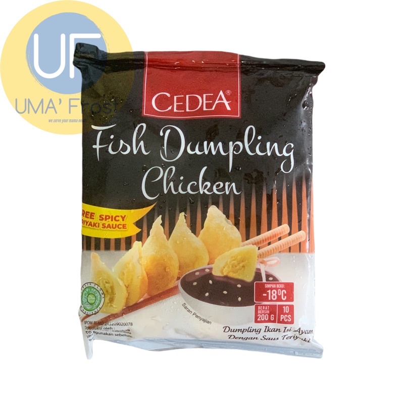 

CEDEA DUMPLING IKAN ISI AYAM 200 GR