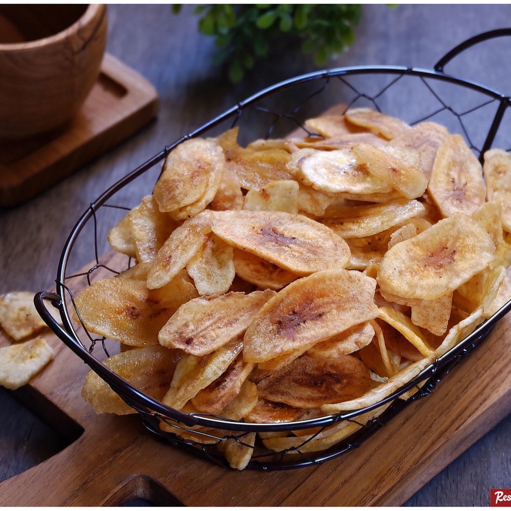 

Keripik Seriping Pisang Manis Kemasan 200 gram