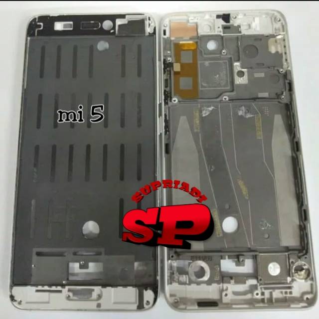 FRAME LCD BAZEL TULANG TENGAH TATAKAN LCD XIAOMI MI5 MI 5 BAZEL LCD