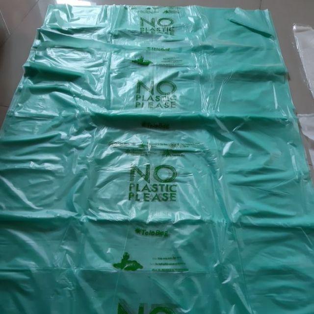 Trashbag Wrapping 60x100 Kantong Sampah Organik Plastik Singkong Telobag