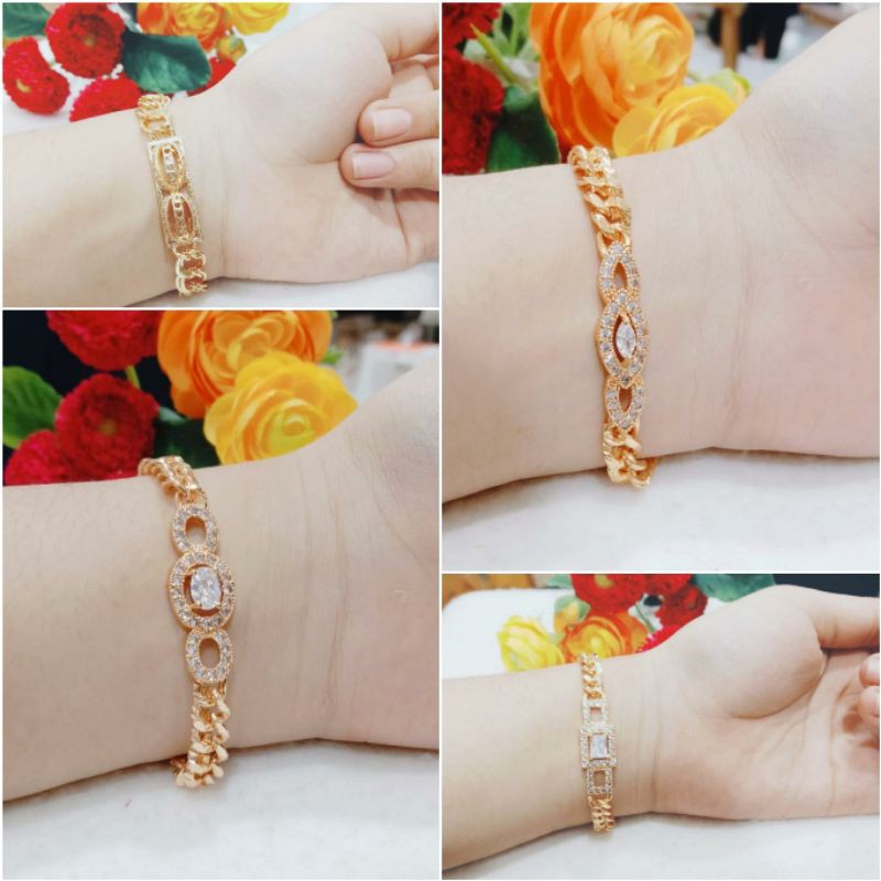 Fourfashion Gelang Tangan Sisik Naga Bermotif Kekinian YT081