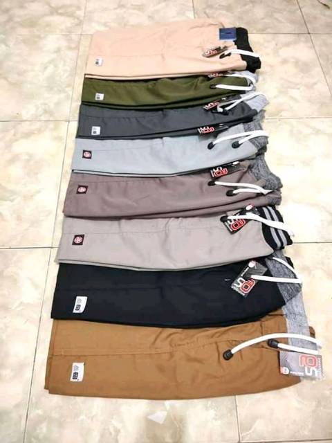 5pcs Celana Chinos Pendek Pria pinggang karet rip surfing dewasa celana chino