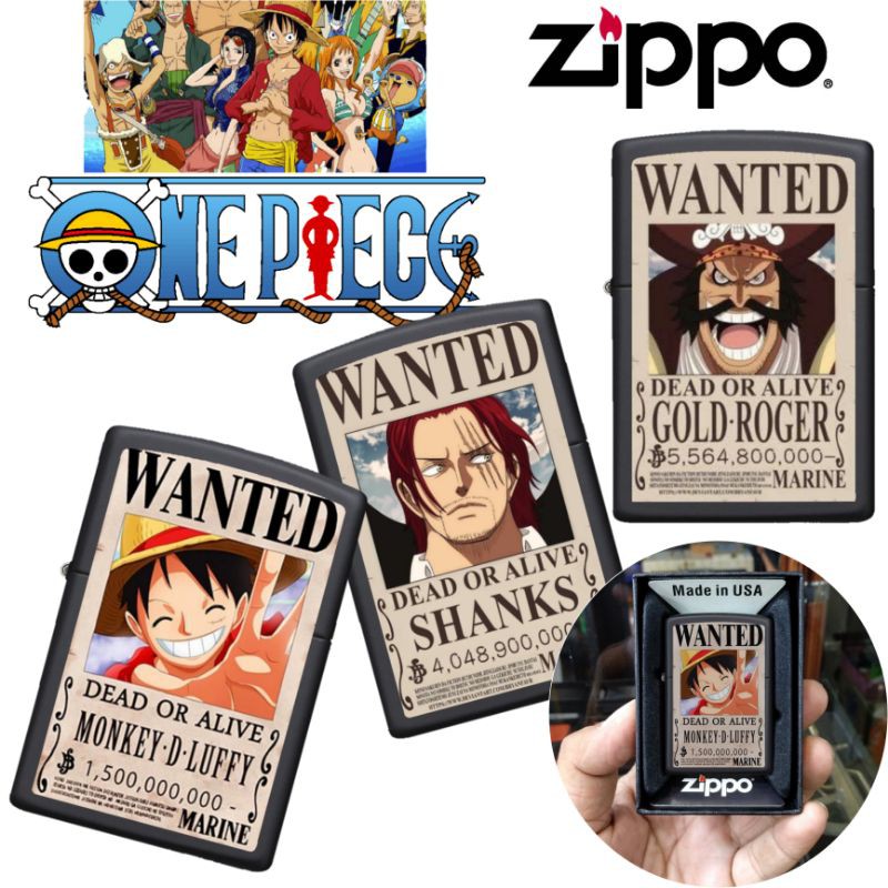 korek api Zippo one piece bounty edition