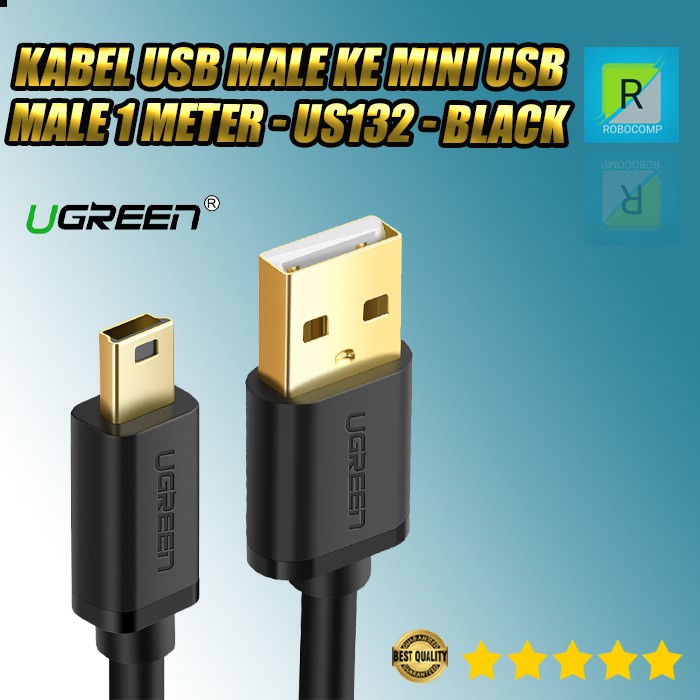 Kabel USB Male ke Mini USB Male 1 Meter UGREEN