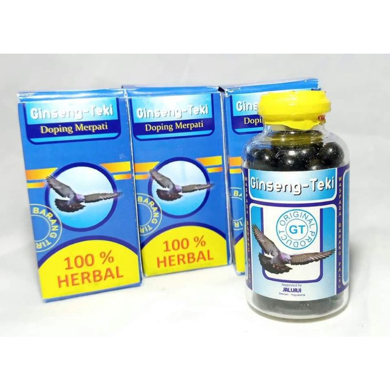 Doping Merpati Gingseng Teki Terbaru