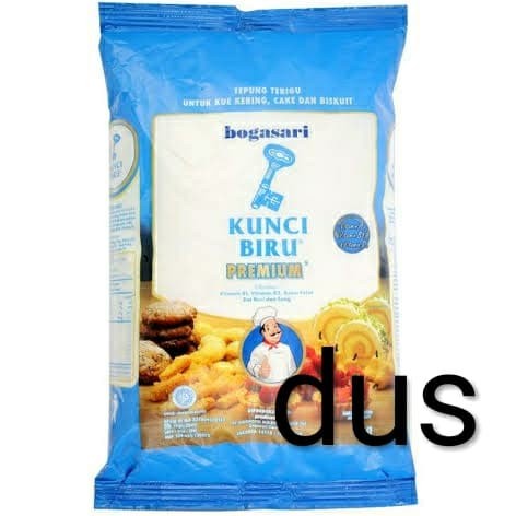 

BISA COD Tepung terigu kunci biru 1kg dus