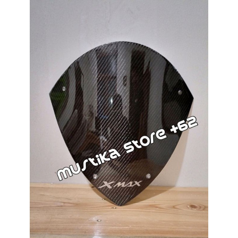 Visor Windshield Xmax Carbon Kevlar Winshield Yamaha Xmax Model Malossi Carbon Kevlar Visor Yamaha X