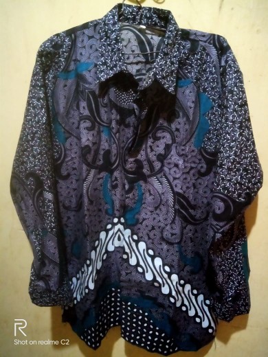Batik Dolby Dolbi Dobby Doby Tenun Sutra Tulis Katun Atbm Baron Atasan Batik Wanita Sogan Srg308