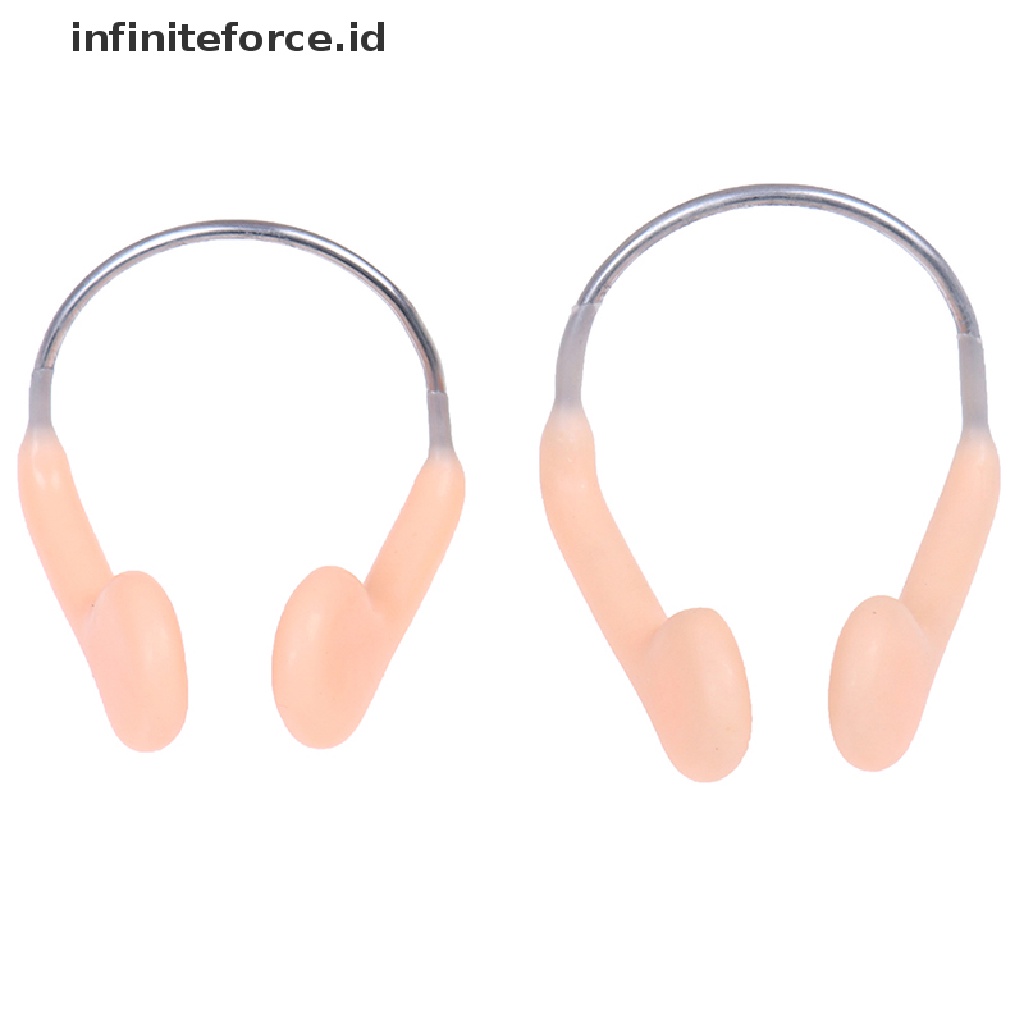 (Infiniteforce.Id) Klip Hidung Bahan Silikon Anti Slip Untuk Diving / Renang