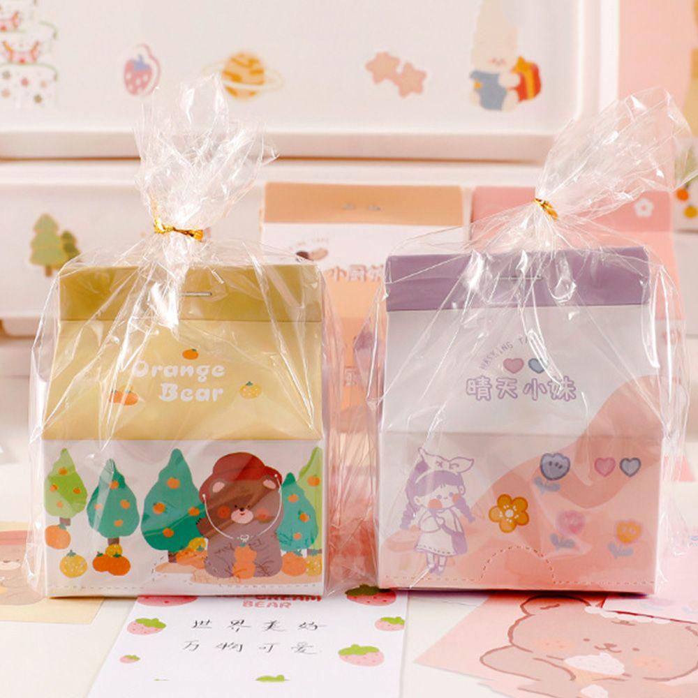 Lanfy Kartun Sticky Notes Lucu Removable Perlengkapan Kantor Sekolah Memo Stiker Sticky Stationery Memo Pad
