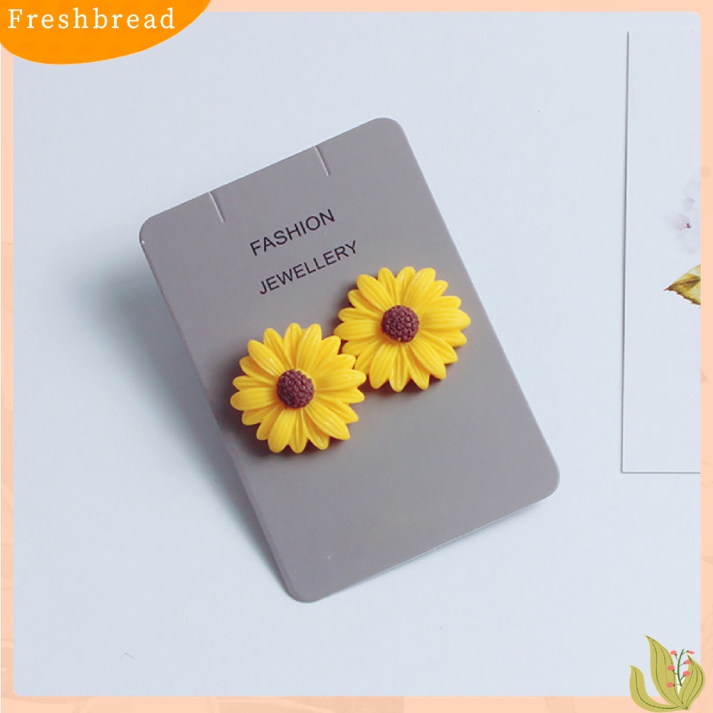 [Fresh] Anting Tusuk Motif Bunga Daisy untuk Wanita / Hadiah Pernikahan