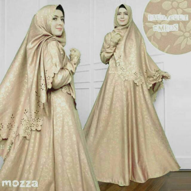 Syari Gamis Mozza Embos 46