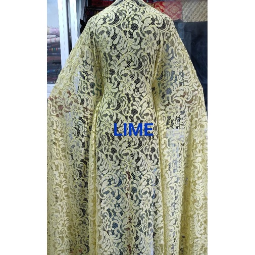 SOLTIES, BROKAT BAHAN KEBAYA MOTIF AKAR