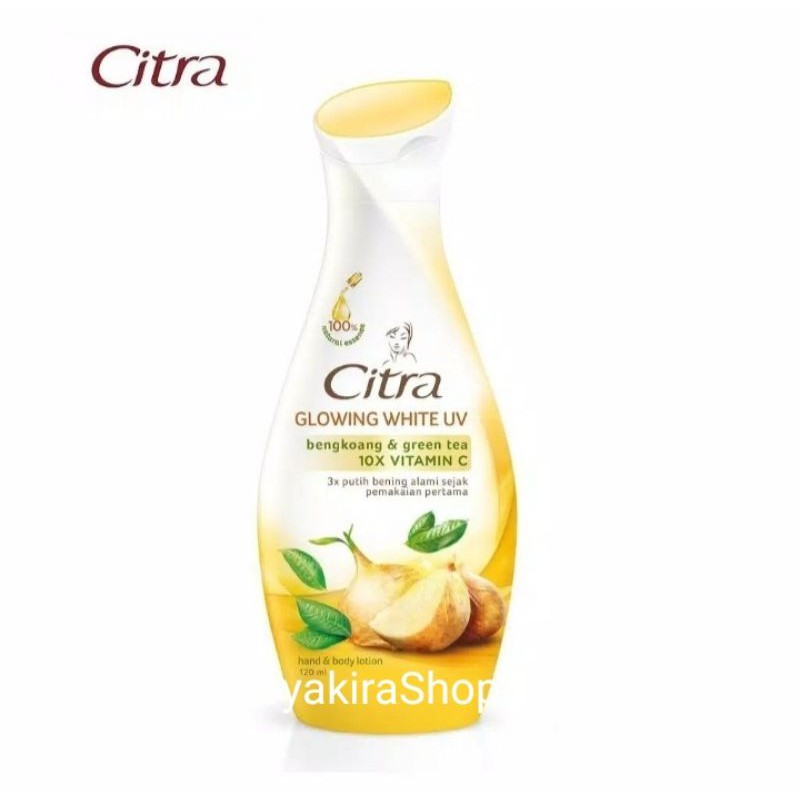 Citra Bengkoang Natural Glowing white UV Hand And Body Lotion 120