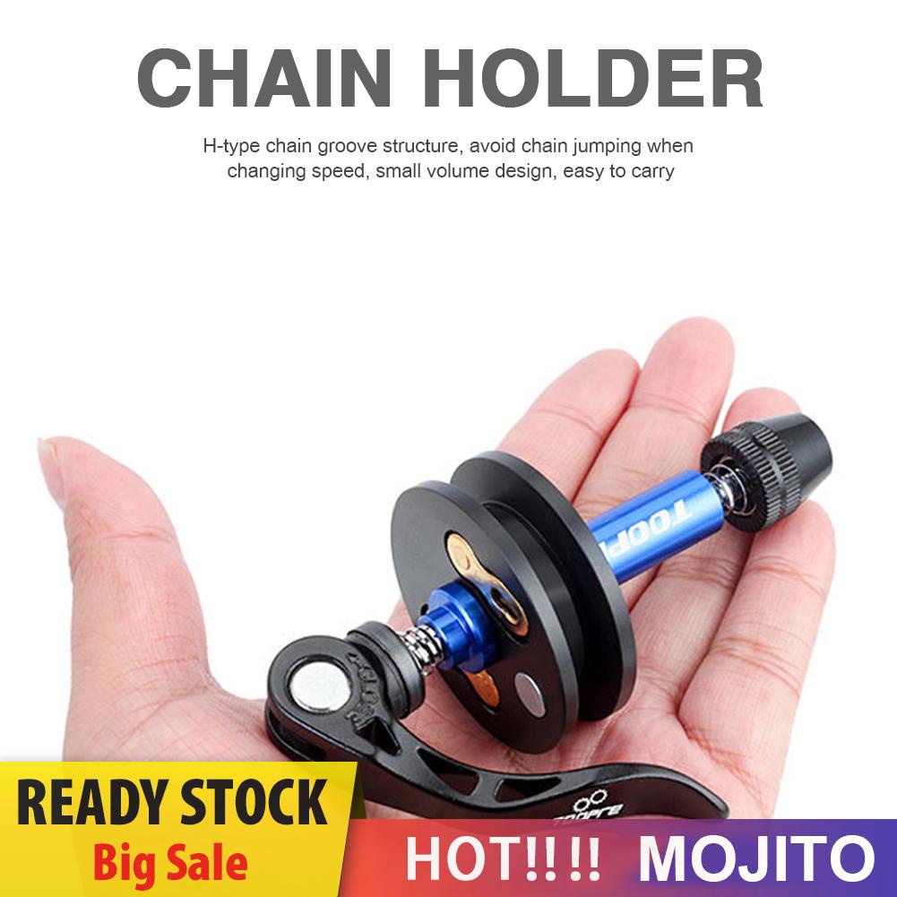 Mojito*TOOPRE Hub Bicycle Chain Keeper Holder Axle Cleaning Tool for Mountain Bike