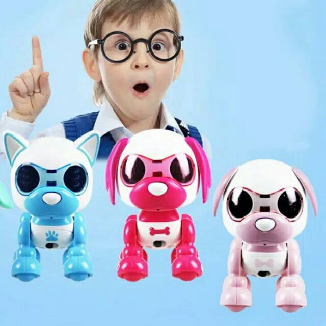 robot anjing kucing perekam interaktif sensor mainan anak robot anjing kucing perekam interaktif sensor mainan anak