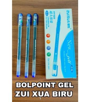 

Grosir (Harga 12 pc) Bolpen gel BIRU (1 kotak isi 12pcs) / newgel / bolpengel / pulpen jel / bolpen gel 5.5 SALE/Star/5.5 Fasion sale/「Grosir」/5.5 SALE