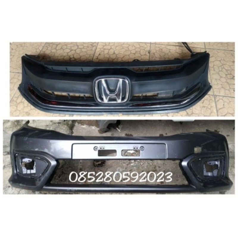 grill dan bemper brio rs 2016 sampai 2018