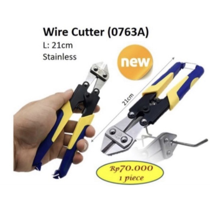 

Sale!!! Wire Cutter 0763A Gunting Tang Kawat Perlengkapan Florist Toko Bunga Trendi