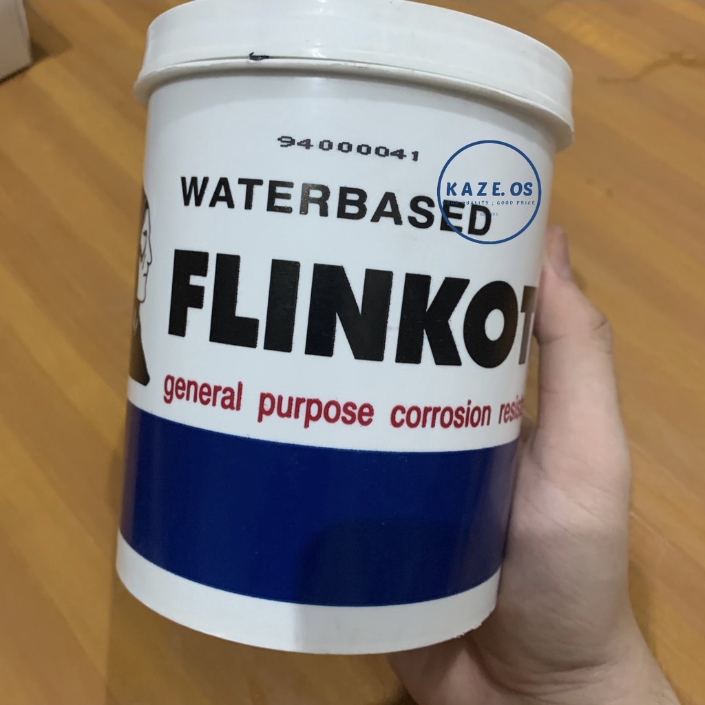 ASLI 100% FLINKOTE 1KG / 1 KG INDIAN HEAD CAP AIR DAYAK ANTI KARAT WATERBASED WATER BASED