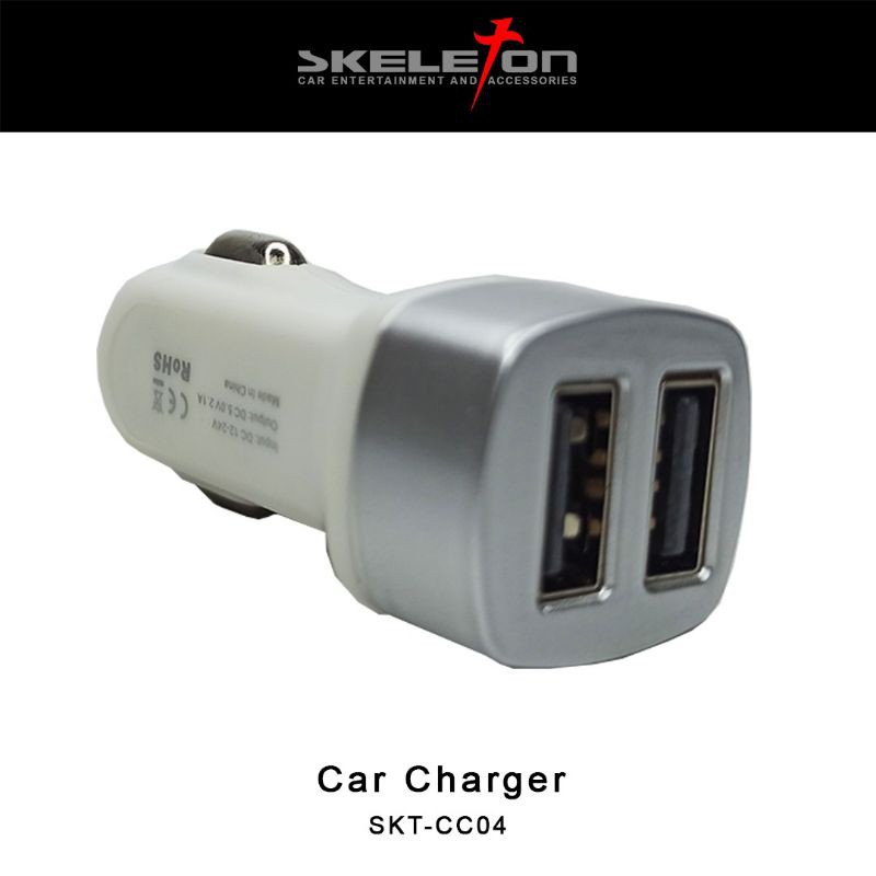 Car Dual USB Charger - SKT-CC04