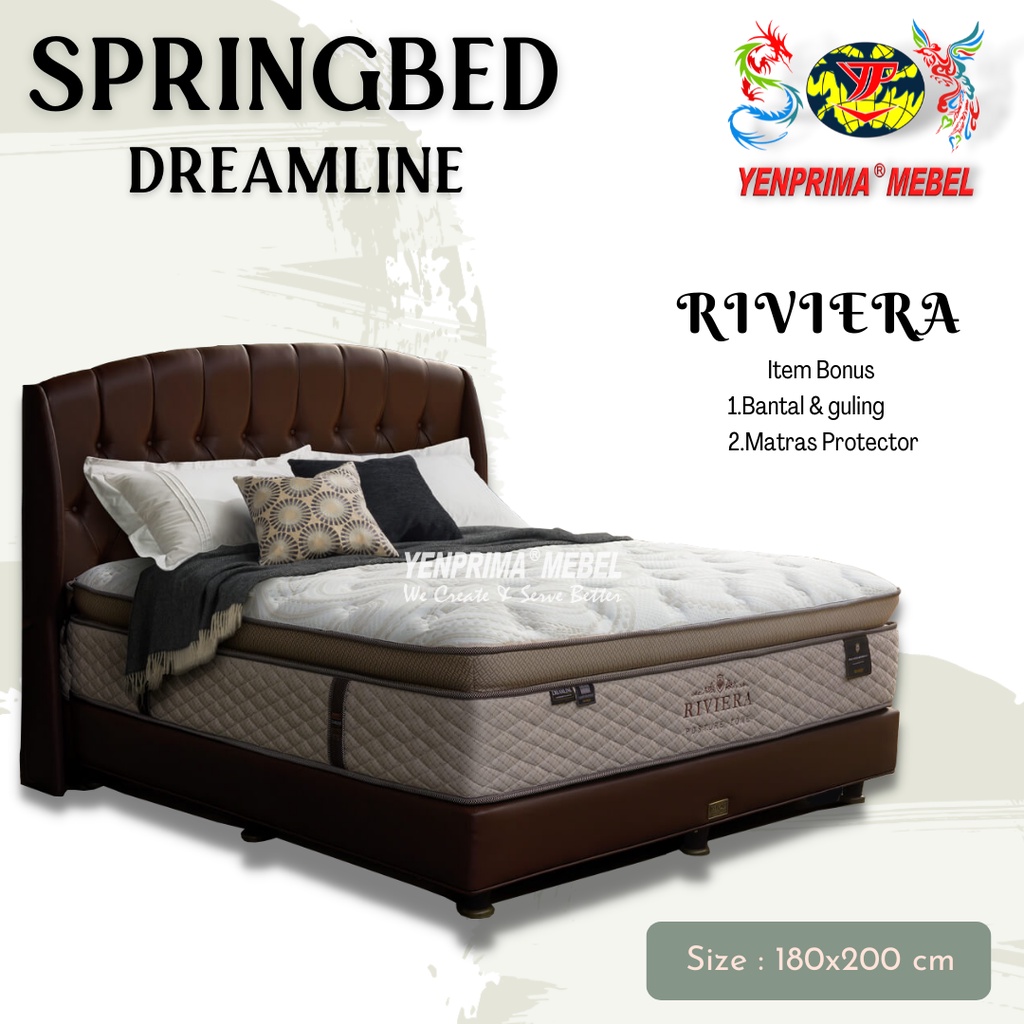 Springbed Set Dreamline Riviera 180 x 200 / Dreamline / Springbed