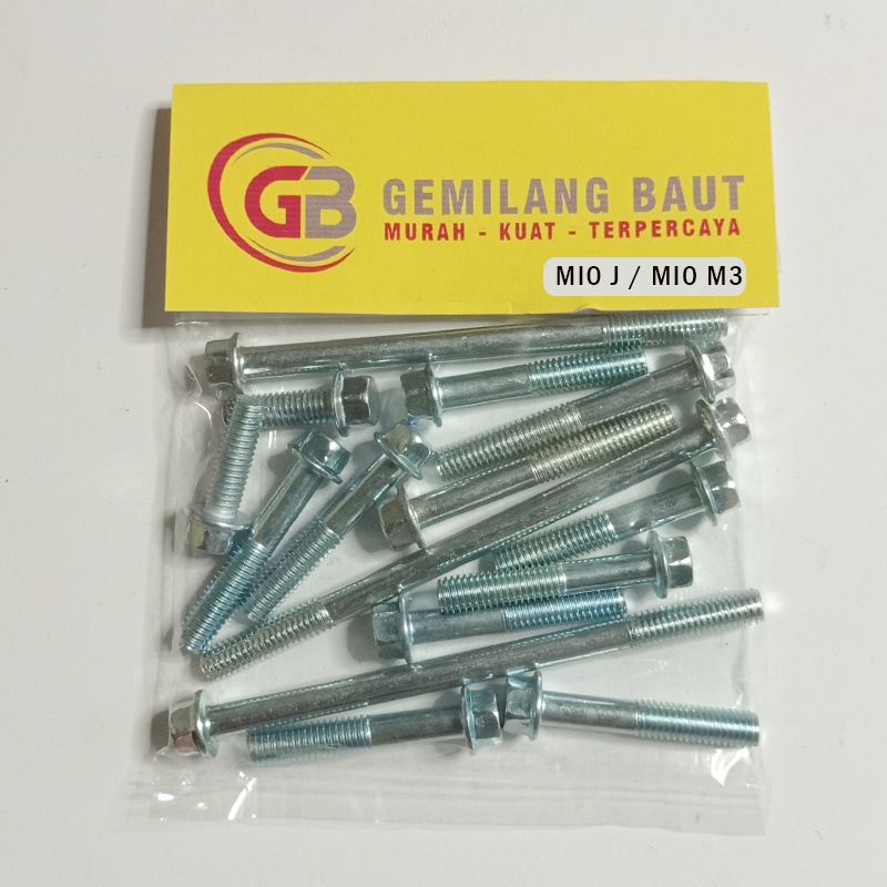 1 Set Baut Blok CVT Mio j / Mio M3
