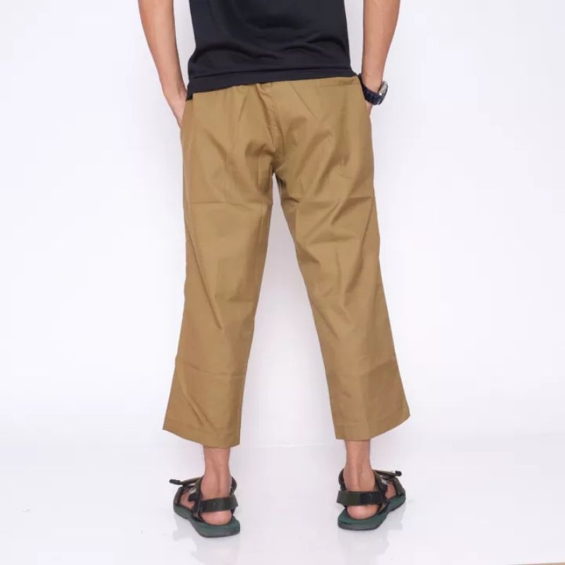 ZAJA - Celana Sirwal Kasual Harian &amp; Taraweh / Ankle Pants Pria Dewasa / Celana Pangsi Muslim Kasual Pria Dewasa / Celana Sholat 3/4 Harian / Long Pants Kasual / Bawahan Baju Koko / Kurta / Fashion Muslim