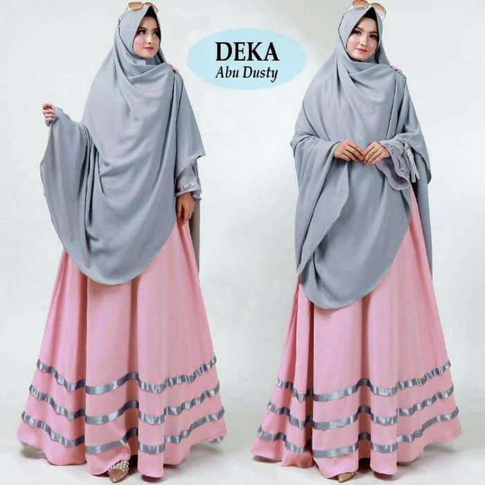 DISKON GAMIS UKHTI MUNIRA U 19 SML BAJU MUSLIM WANITA SYARI JEPANG JUMBO HJB1536 BERKUALITAS I.69927
