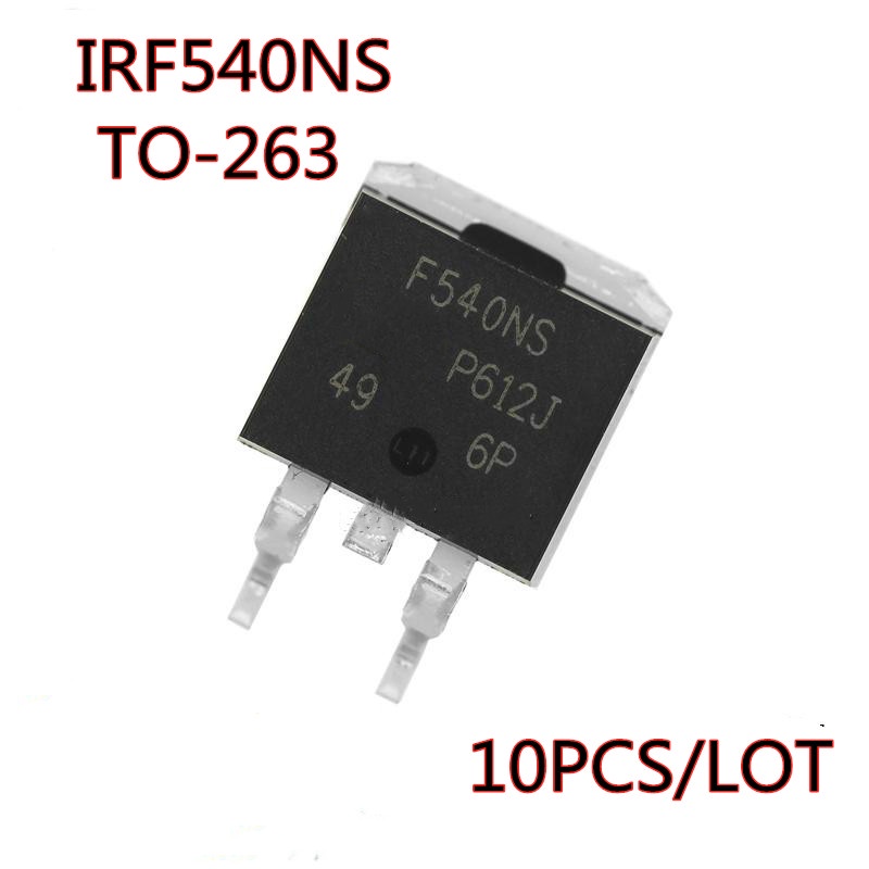 10-Pack IRFS4227 Power MOSFET Transistors – TO-263 Package, 200V 62A – Replacement FETs For Power Electronics & Repair
