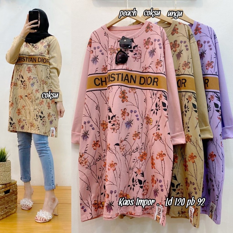 tunik kaos christ*an di*r