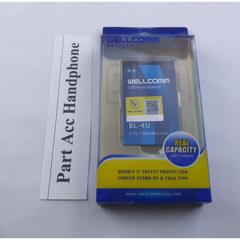 Baterai nokia bl4u bl-4u bagus