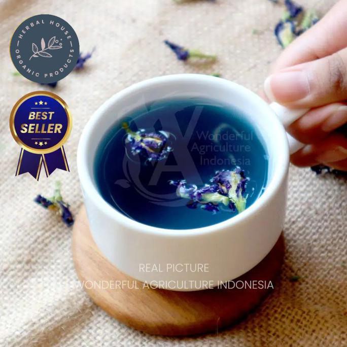 

Teh Biru Bunga Telang 50 Gram (ORGANIC Butterfly Pea Tea)