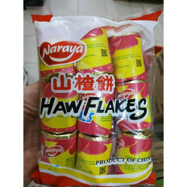 

Hawflakes Isi 10/haw flakes/sanca koin/ hawflakes/Permen san ca phien /Manisan Buah 90 gr import