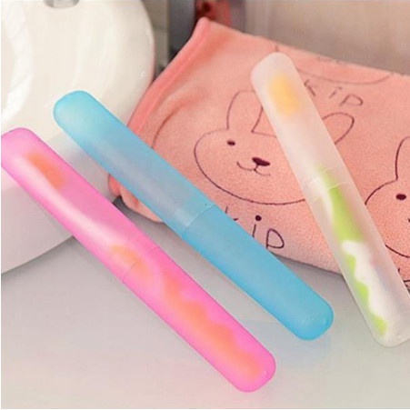 Tocushop - Tempat Box Kotak Sikat Gigi Portable - Travel Toothbrush Case