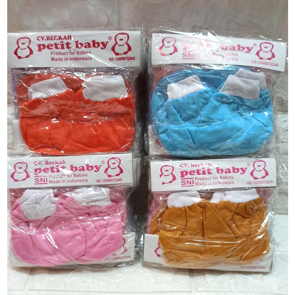 CityBags-3 SET  SARUNG TANGAN &amp; KAKI BAYI NEWBORN MURAH MODEL RIP