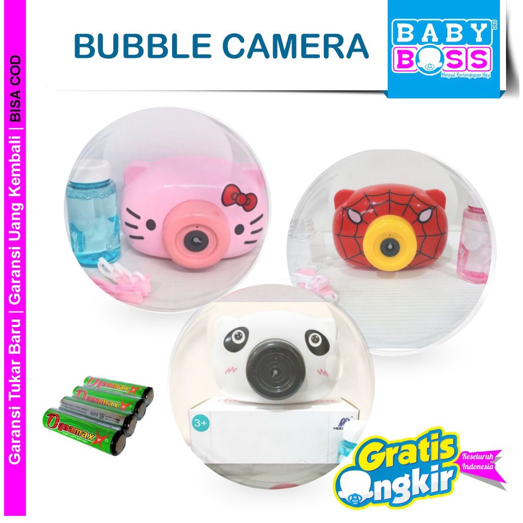 Bubble Camera / bubble Kamera Gelembung / Elektrik Bubble camera