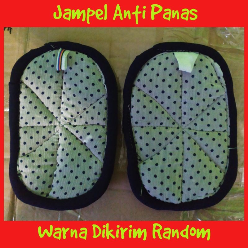 1 Pasang - Jempal Cempal Panci Anti Panas - Kain Tebal